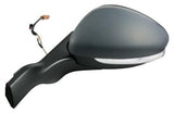 Peugeot 2008 Hatchback 2013-2016 Door Mirror Electric Heated Manual Fold Type With Primed Cover (No Chrome Trim Type) Passenger Side L