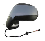 Peugeot 5008 MPV 2014-2017 Door Mirror Electric Heated Power Fold Type With Primed Cover (With Foot Lamp) Passenger Side L