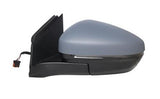 Peugeot 3008 Hatchback 2017-2021- Door Mirror Electric Heated Manual Fold Type With Primed Cover Passenger Side L