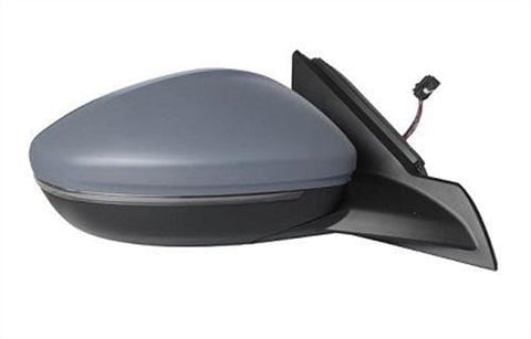 Vauxhall Corsa 5 Door Hatchback 2020-2023 Door Mirror Electric Heated Manual Fold For Models With No Lane Assist System - No Foot Lamp Driver Side R