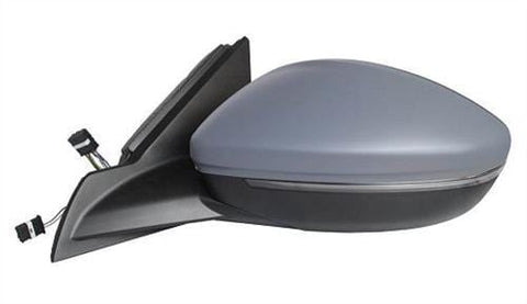 Peugeot 208 5 Door Hatchback 2020-2023- Door Mirror Electric Heated Power Fold For Models With No Lane Assist System - With Foot Lamp Passenger Side L