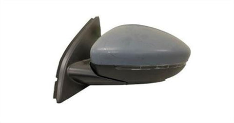 Peugeot 308 Estate 2014-2017 Door Mirror Electric Heated Power Fold For Models With No Lane Assist System - With Foot Lamp With Primed Cover Passenger Side L