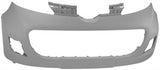 Peugeot 107 5 Door Hatchback 2009-2012 Front Bumper Primed