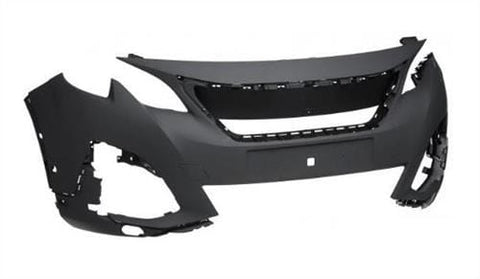 Peugeot 5008 Estate 2017-2021 Front Bumper For Models With No Blind Spot System With Sensor Holes No Camera Hole Models With LED Headlamps 