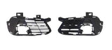 Peugeot 308 Estate 2017-2021- Front Bumper Grille Outer Section - Set of Two - Models With Fog Lamps (Standard Models) 