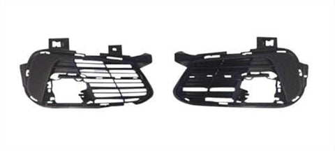 Peugeot 308 5 Door Hatchback 2017-2021- Front Bumper Grille Outer Section - Set of Two - Models With Fog Lamps (Standard Models) 