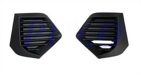 Peugeot 2020-2023 Hatchback 2020-2023- Front Bumper Grille Outer Section No Lamp Holes - 2 Piece Set 