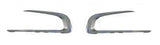 Peugeot 2016-2020 Hatchback 2016-2020- Front Bumper Trim Outer Grille Trim Set - Chrome 