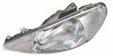 Peugeot 206 3 Door Hatchback 1998-2003 Headlamp Single Reflector Type Passenger Side L