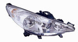 Peugeot 207 3 Door Hatchback 2006-2009 Headlamp Directional Type Driver Side R