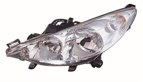 Peugeot 207 Cabriolet 2009-2012 Headlamp (Not Directional Type) Passenger Side L