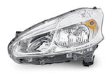 Peugeot 208 3 Door Hatchback 2012-2015 Headlamp Halogen Type With Halogen Daytime Running Lamp Passenger Side L