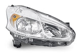 Peugeot 208 3 Door Hatchback 2012-2015 Headlamp Halogen Type With Halogen Daytime Running Lamp Driver Side R