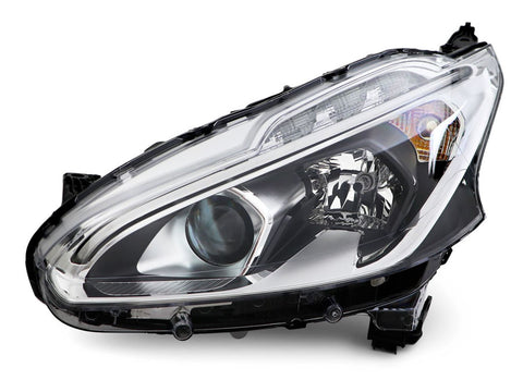 Peugeot 208 5 Door Hatchback 2015-2020- Headlamp (Not GTi Models) Passenger Side L