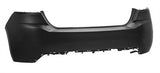 Peugeot 308 5 Door Hatchback 2014-2017 Rear Bumper No Sensor Holes - Primed 