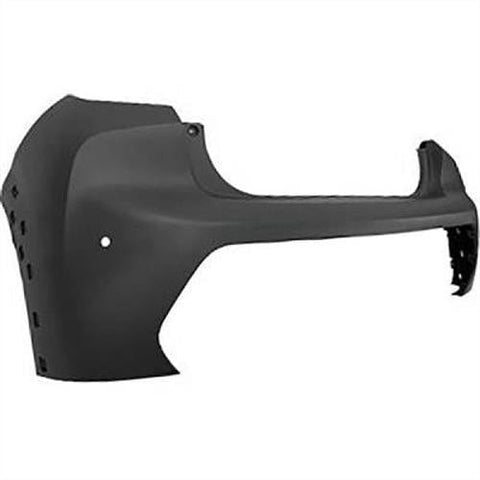 Peugeot 208 5 Door Hatchback 2020-2023 Rear Bumper Upper Section With Sensor Holes and Templates to Drill Park Assist Holes And Camera Hole (GT Line Models) Primed