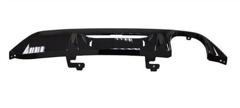 Peugeot 208 5 Door Hatchback 2020-2023- Rear Bumper Spoiler Double Exhaust Type Gloss Black 