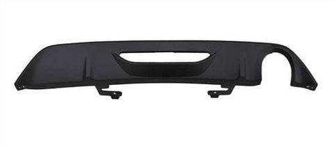 Peugeot 208 5 Door Hatchback 2020-2023- Rear Bumper Spoiler Single Exhaust Type Gloss Black 