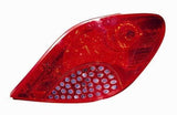 Peugeot 207 5 Door Hatchback 2006-2009 Rear Lamp Driver Side R