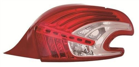 Peugeot 208 3 Door Hatchback 2012-2015 Rear Lamp Driver Side R
