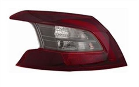 Peugeot 308 5 Door Hatchback 2017-2021 Rear Lamp Outer Section LED Type Passenger Side L