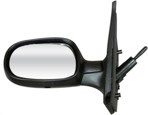 Renault Clio 5 Door Hatchback 2006-2009 Door Mirror Manual Type With Black Cover Passenger Side L