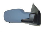 Renault Clio 3 Door Hatchback 2005-2009 Door Mirror Electric Manual Fold Type With Primed Cover Driver Side R