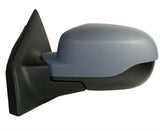 Renault Clio 5 Door Hatchback 2009-2013 Door Mirror Electric Manual Fold Type With Primed Cover Passenger Side L