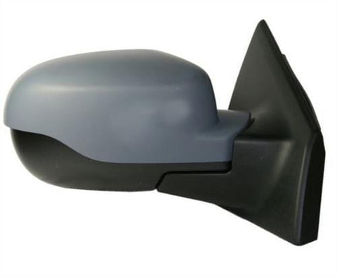 Renault Clio 3 Door Hatchback 2009-2012 Door Mirror Manual Type With Primed Cover Driver Side R