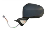 Renault Modus Hatchback 2008-2011 Door Mirror Electric Heated Manual Fold Type With Primed Cover Passenger Side L