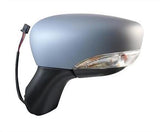 Renault Captur Hatchback 2013-2017 Door Mirror Electric Heated Manual Fold With Primed Cover Passenger Side L