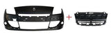 Renault Scenic MPV 2009-2012 Front Bumper Primed (Including Grille Bracket Panel)