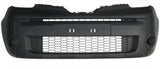 Renault Kangoo Van 2013-2022 Front Bumper No Lamp Holes No Trim Holes - Textured