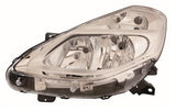 Renault Clio 5 Door Hatchback 2009-2013 Headlamp Halogen Chrome Type (Not Cornering Type - Own Brand) Passenger Side L