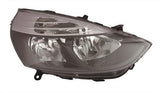 Renault Clio 5 Door Hatchback 2013-2016 Headlamp Halogen Type With No Chrome Trim Driver Side R