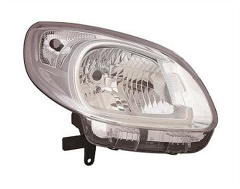 Renault Kangoo Van 2013-2022 Headlamp Halogen Type Chrome Driver Side R