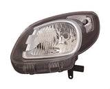 Renault Kangoo Van 2013-2022- Headlamp Halogen Type - Black Passenger Side L