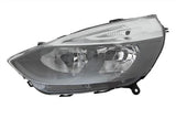 Renault Clio 5 Door Hatchback 2016-2019 Headlamp Halogen No Chrome Trim With Halogen Daytime Running Lamp Passenger Side L