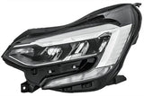 Renault Captur Hatchback 2020-2024 Headlamp LED With LED Daytime Running Lamps Without Renault Lettering Black Passenger Side L
