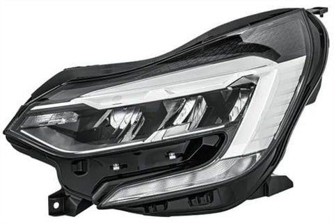 Renault Captur Hatchback 2020-2024 Headlamp LED With LED Daytime Running Lamps Without Renault Lettering Black Passenger Side L