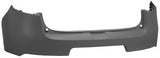 Renault Megane 5 Door Hatchback 2008-2012 Rear Bumper No Sensor Holes - Primed 