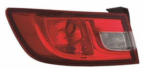 Renault Clio 5 Door Hatchback 2013-2016 Rear Lamp Outer Section Passenger Side L