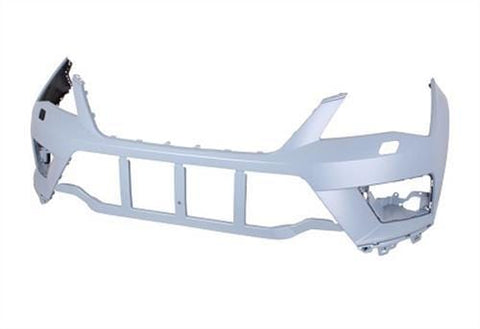 Seat Ateca Estate 2016-2020- Front Bumper With Wash Jet Holes - With Sensor Holes - Primed (Not Cupra Models)