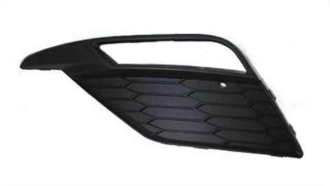 Seat Leon 3 Door Hatchback 2017-2018 Front Bumper Grille Outer Section - With Lamp Hole (FR Models) Passenger Side L