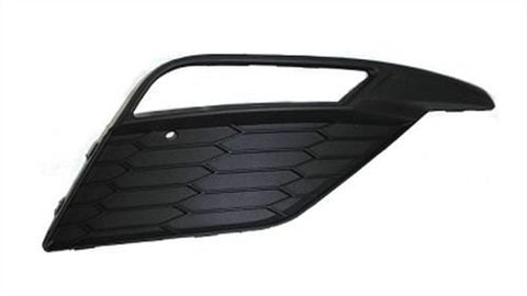Seat Leon 3 Door Hatchback 2017-2018 Front Bumper Grille Outer Section - With Lamp Hole (FR Models) Driver Side R