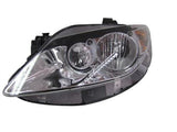 Seat Ibiza 3 Door Hatchback 2008-2012 Headlamp Twin Reflector Type Chrome Passenger Side L