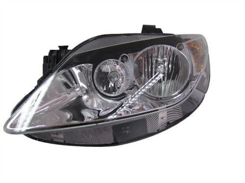 Seat Ibiza 3 Door Hatchback 2008-2012 Headlamp Twin Reflector Type Chrome Passenger Side L