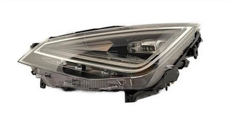 Seat Ibiza 5 Door Hatchback 2017- Headlamp LED Type With LED Daytime Running Lamp Passenger Side L