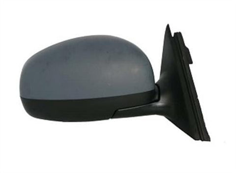 Skoda Fabia Hatchback 2007-2010 Door Mirror Electric Heated Type With Primed Cover Driver Side R