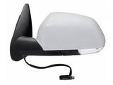 Skoda Octavia Hatchback 2004-2009 Door Mirror Electric Heated Manual Fold Type With Primed Cover Passenger Side L